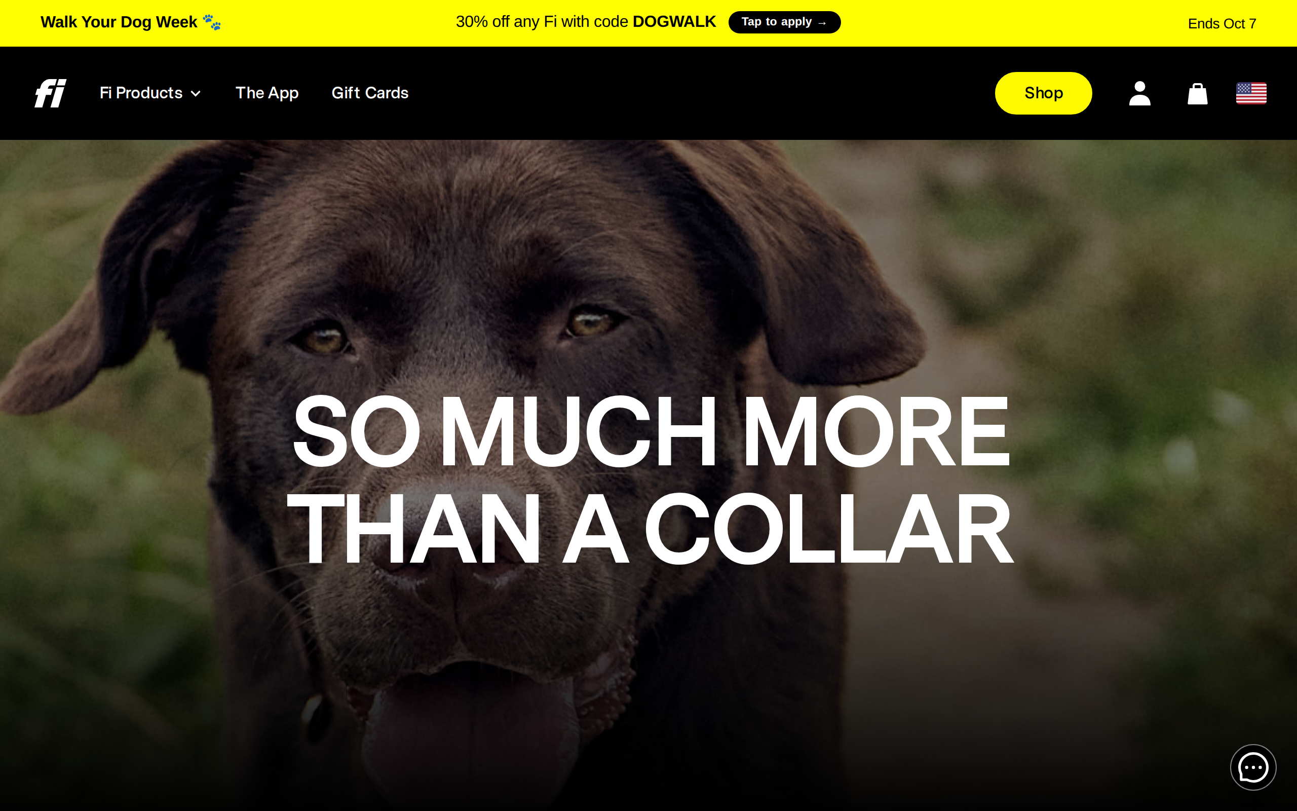 Fi membership page with the headline So much more than a collar